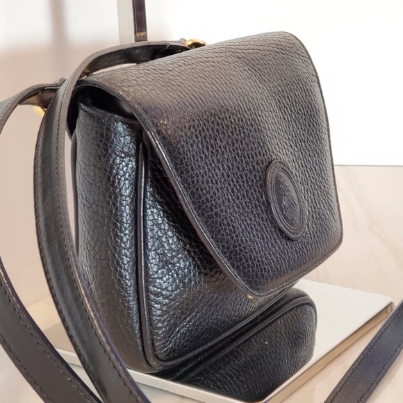 Mark Cross Black Pebble Leather Cross / Belt Bag EVC - Picture 4 of 8